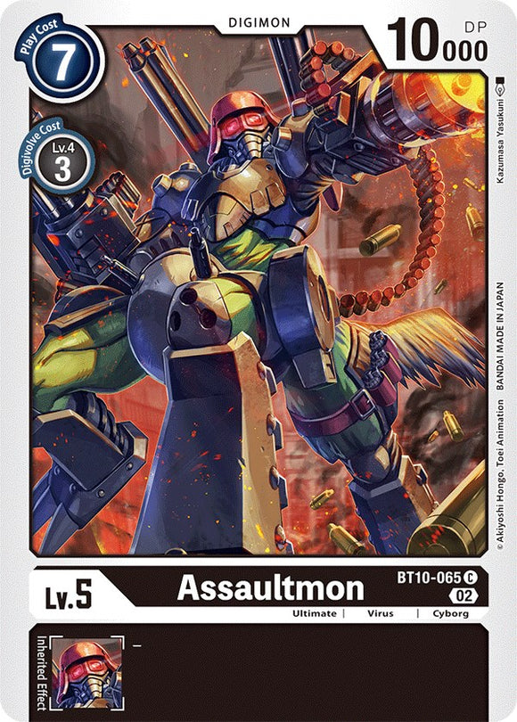 Assaultmon [BT10-065 C] [Xros Encounter]