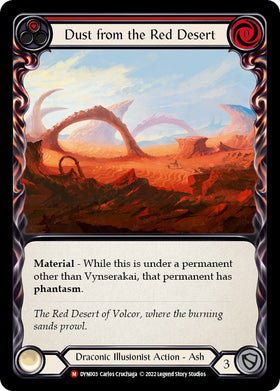Dust from the Red Desert [DYN003] (Dynasty)  Rainbow Foil