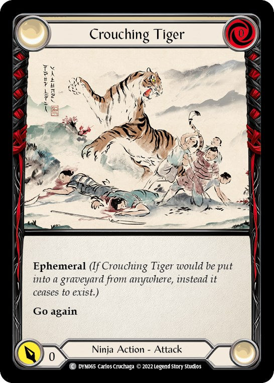 Crouching Tiger [DYN065] [Dynasty] Rainbow Foil