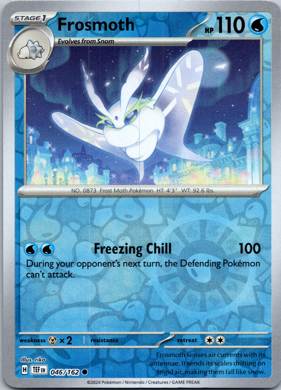 Frosmoth [046/162] - (Temporal Forces) Reverse Holofoil