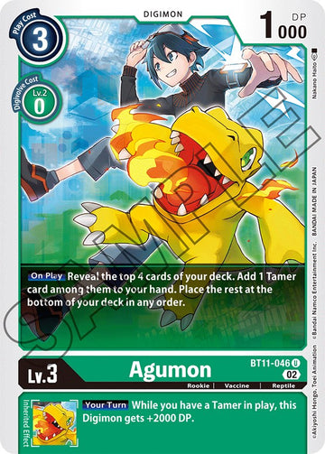 Agumon [BT11-046] [Dimensional Phase] Foil