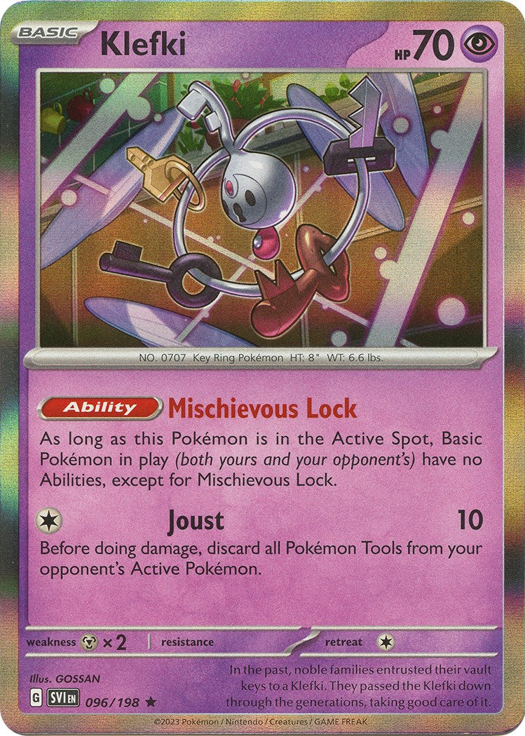 Klefki [096/198] [Scarlet & Violet Base Set] Reverse Holofoil