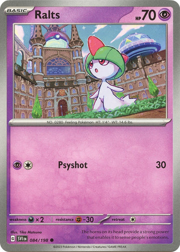 Ralts - 084/198 [084/198] [Scarlet & Violet Base Set] Reverse Holofoil