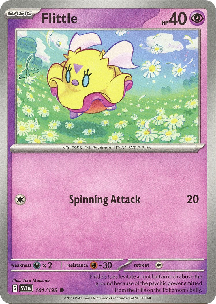 Flittle - 101/198 [101/198] [Scarlet & Violet Base Set] Reverse Holofoil