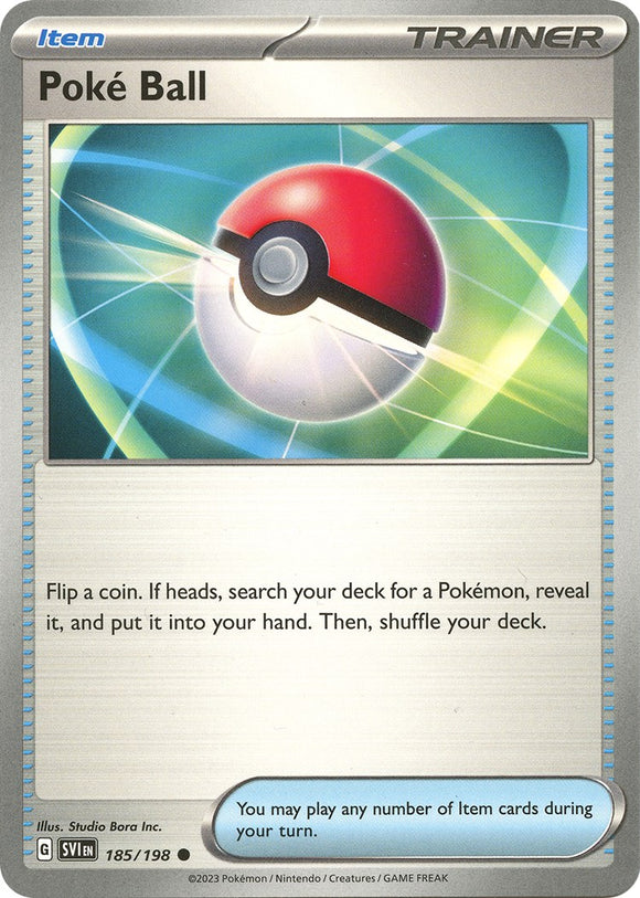 Poke Ball [185/198] [Scarlet & Violet Base Set] Reverse Holofoil
