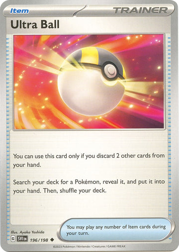 Ultra Ball [196] - (SV01 Scarlet & Violet Base Set)