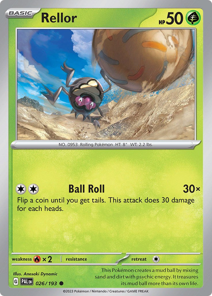 Rellor - 026/193 [026/193] [Paldea Evolved]
