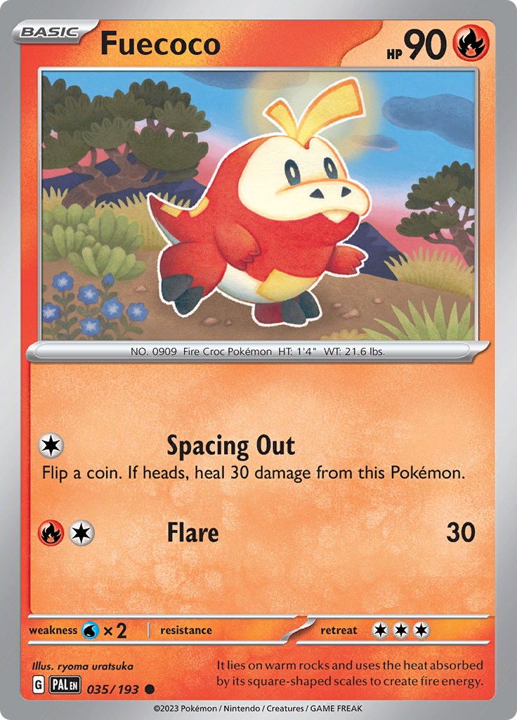 Fuecoco - 035/193 [035/193] [Paldea Evolved]