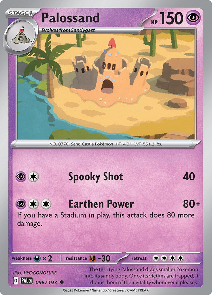 Palossand [096/193] [Paldea Evolved] Reverse Holofoil