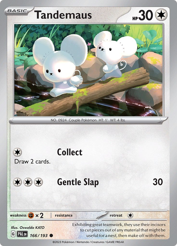 Tandemaus - 166/193 [166/193] [Paldea Evolved] Reverse Holofoil