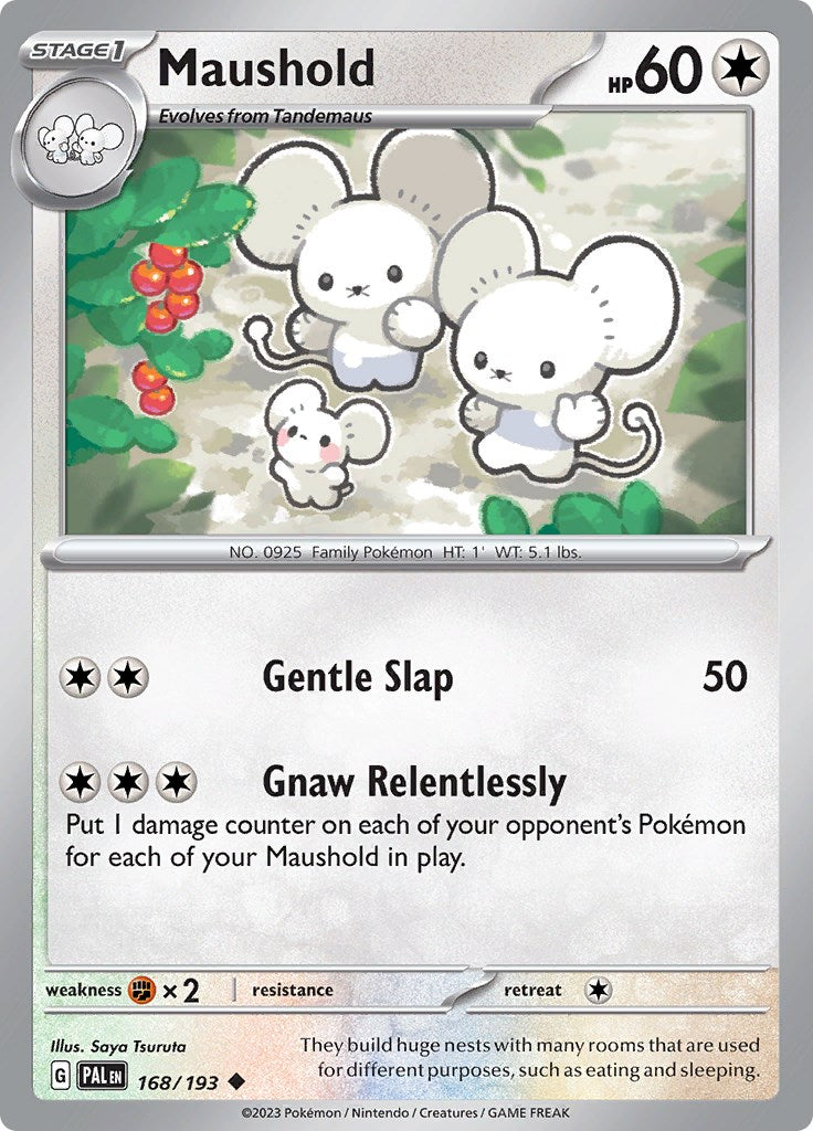 Maushold [168/193] [Paldea Evolved] Reverse Holofoil