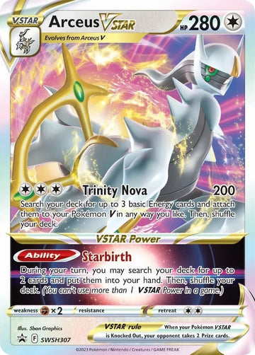 Arceus VSTAR [SWSH307] [Sword & Shield Promo Cards] Holofoil