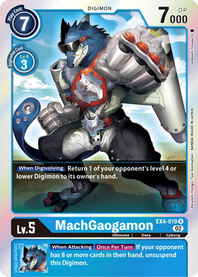 MachGaogamon [EX4-019 R] [Alternative Being Booster] Foil