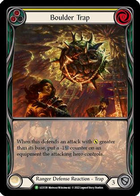 Boulder Trap - LGS138 [LGS138] (Flesh and Blood: Promo Cards) Rainbow Foil