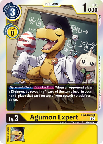 Agumon Expert [EX4-023] [Alternative Being Booster] Foil