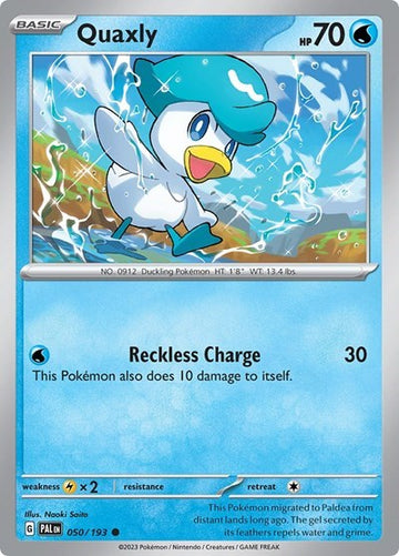 Quaxly - 050/193 (Summer 2023 Collector Chest) [050/193] [Miscellaneous Cards & Products] Holofoil