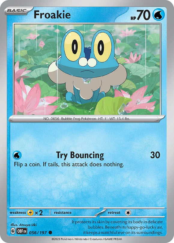 Froakie [056/197] [Obsidian Flames] Reverse Holofoil