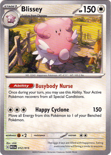 Blissey [012/015] [McDonald's Promos 2023]