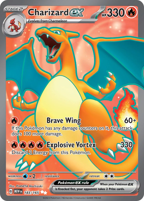 Charizard ex (183/165) [Scarlet & Violet:  151] Holofoil