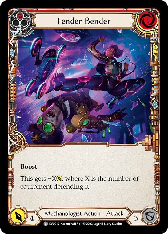 Fender Bender (Red) [EVO210] [Bright Lights]