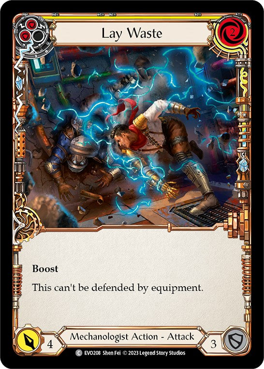 Lay Waste (Yellow) [EVO208] [Bright Lights]