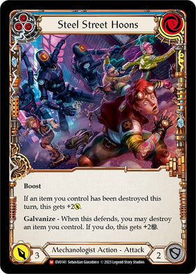 Steel Street Hoons [EVO141] [Bright Lights] Rainbow Foil