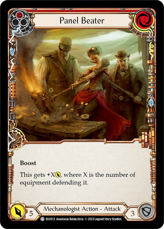 Panel Beater (Red) [EVO213] [Bright Lights] Rainbow Foil