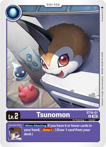 Tsunomon [ST16-01] [Starter Deck 16: Wolf of Friendship] Normal