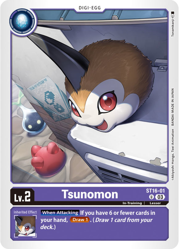 Tsunomon [ST16-01] [Starter Deck 16: Wolf of Friendship] Normal