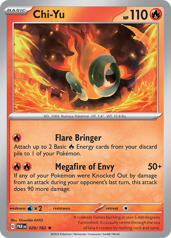 Chi-Yu (029/182) - [Scarlet & Violet: Paradox Rift] Holofoil