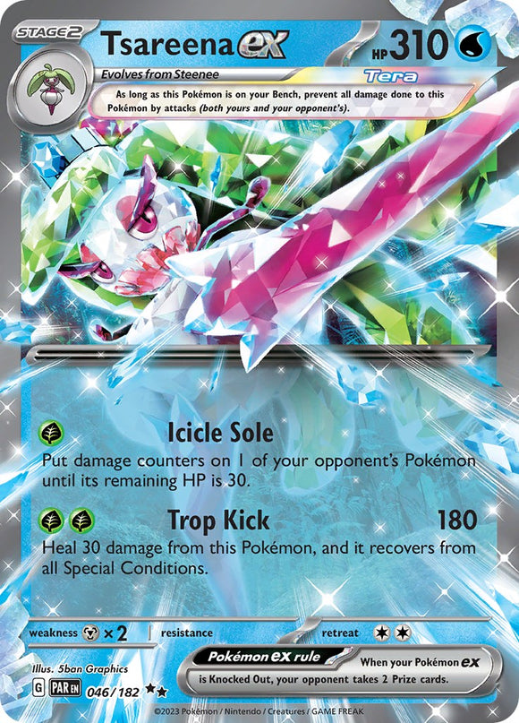 Tsareena ex (046/182) - [Scarlet & Violet: Paradox Rift] Holofoil