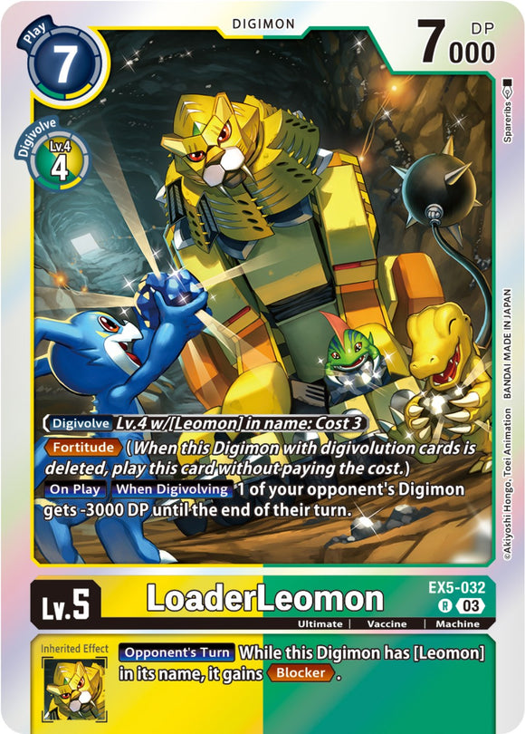 LoaderLeomon [EX5-032] [Animal Colosseum] Foil