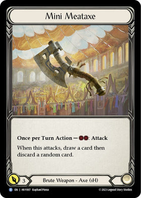Mini Meataxe [HVY007] [Heavy Hitters] Cold Foil