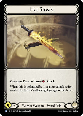 Hot Streak [HVY095] [Heavy Hitters] Cold Foil