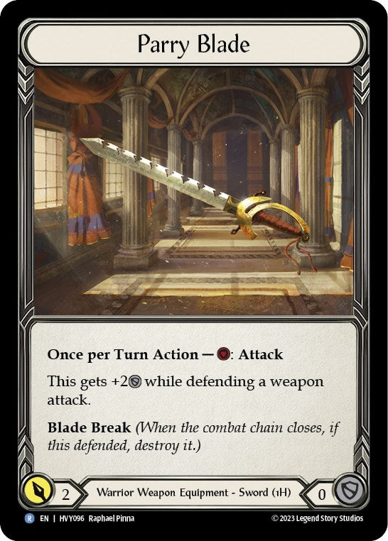 Parry Blade [HVY096] [Heavy Hitters] Cold Foil