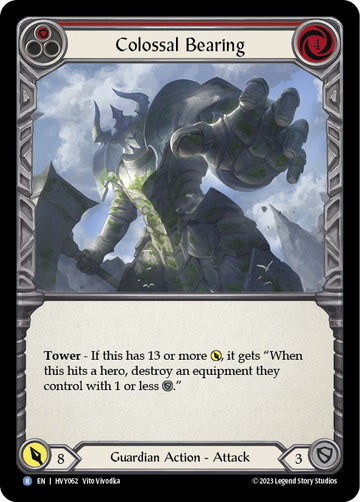 Colossal Bearing [HVY062] [Heavy Hitters] Rainbow Foil