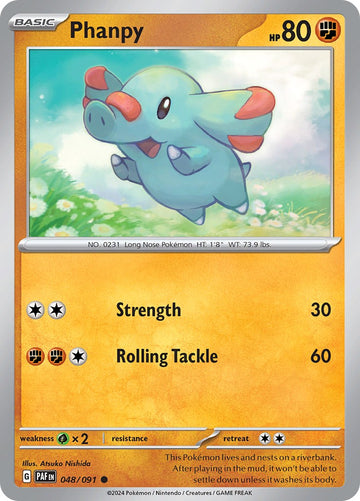 Phanpy [048/091] - (Paldean Fates)