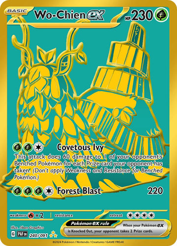Wo-Chien ex [240/091] - (Paldean Fates) Holofoil