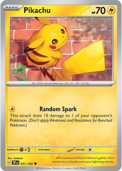 Pikachu [051/162] - (Temporal Forces)