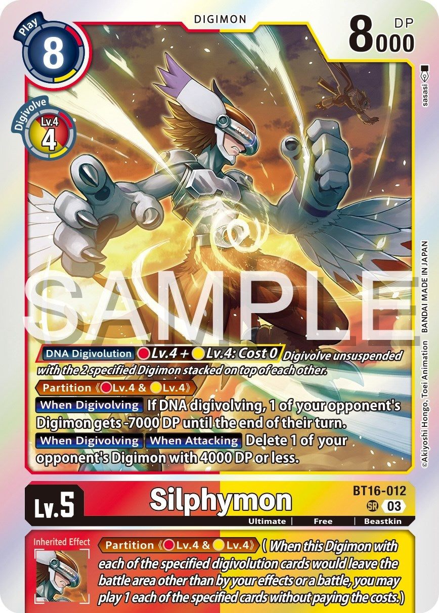 Silphymon [BT16-012-SR] [Beginning Observer] Foil