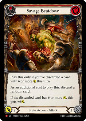 Savage Beatdown [AKO012] [Armory Deck: Kayo]