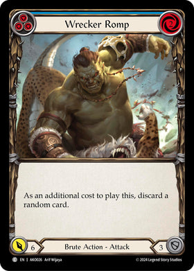 Wrecker Romp (Blue) [AKO026] [Armory Deck: Kayo]