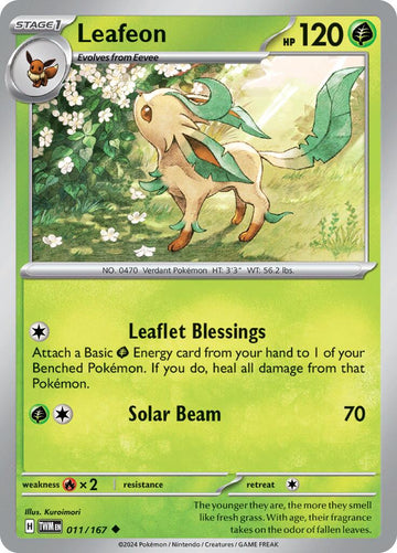 Leafeon [011/167] - (Twilight Masquerade)