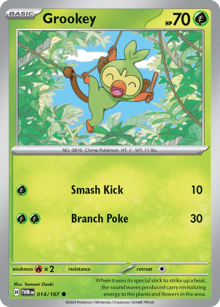 Grookey [14/167] - (Twilight Masquerade)