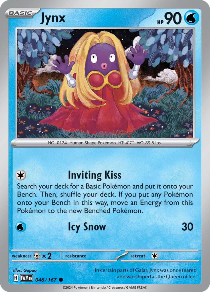 Jynx [46/167] - (Twilight Masquerade) Reverse Holofoil