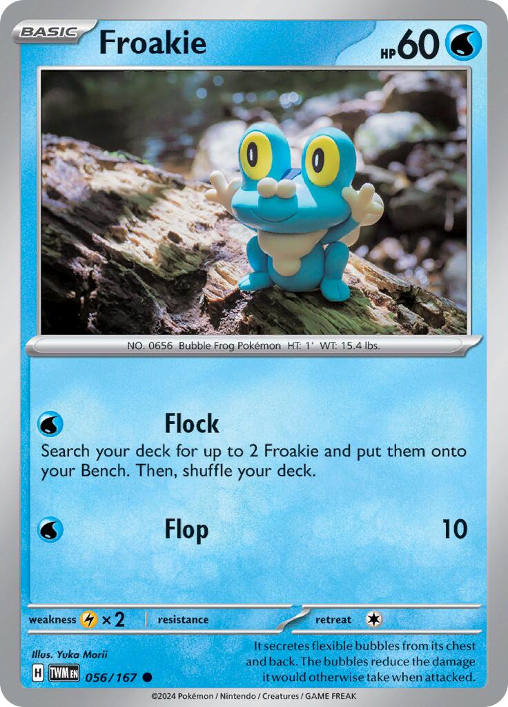 Froakie [56/167] - (Twilight Masquerade) Reverse Holofoil