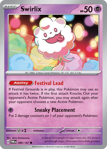 Swirlix [089/167] - (Twilight Masquerade) Reverse Holofoil