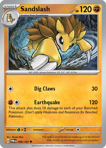 Sandslash [098/167] - (Twilight Masquerade)