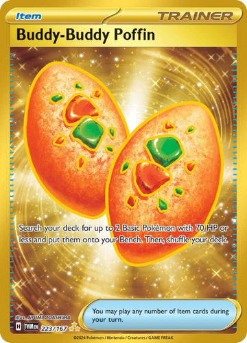 Buddy-Buddy Poffin [223/167] - (Twilight Masquerade) Holofoil