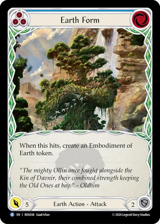 Earth Form (Blue) [ROS038] [Rosetta]